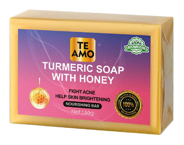 Te Amo Turmeric Soap with Honey – Nourishing Brightening Bar 150g